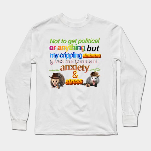 Political Long Sleeve T-Shirt by CatGirl101